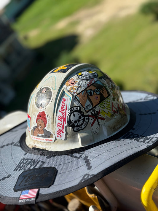 Fly N' Hi- Hard Hat Sun Shade Visor