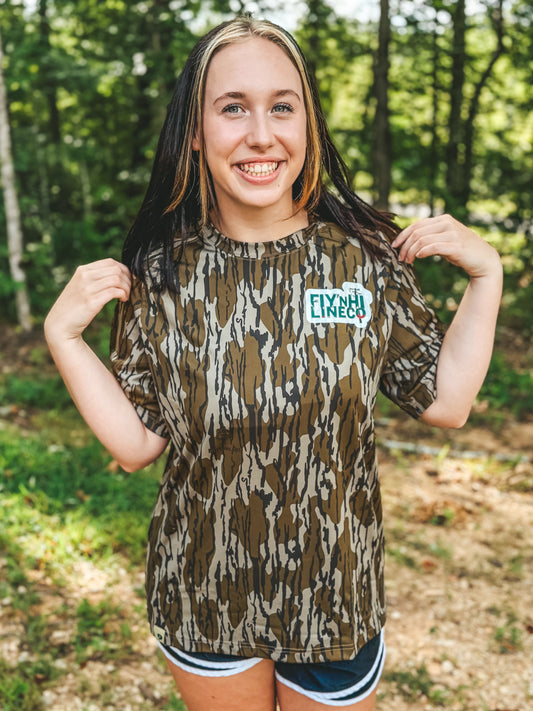 Mossy oak bottomland performance shirt