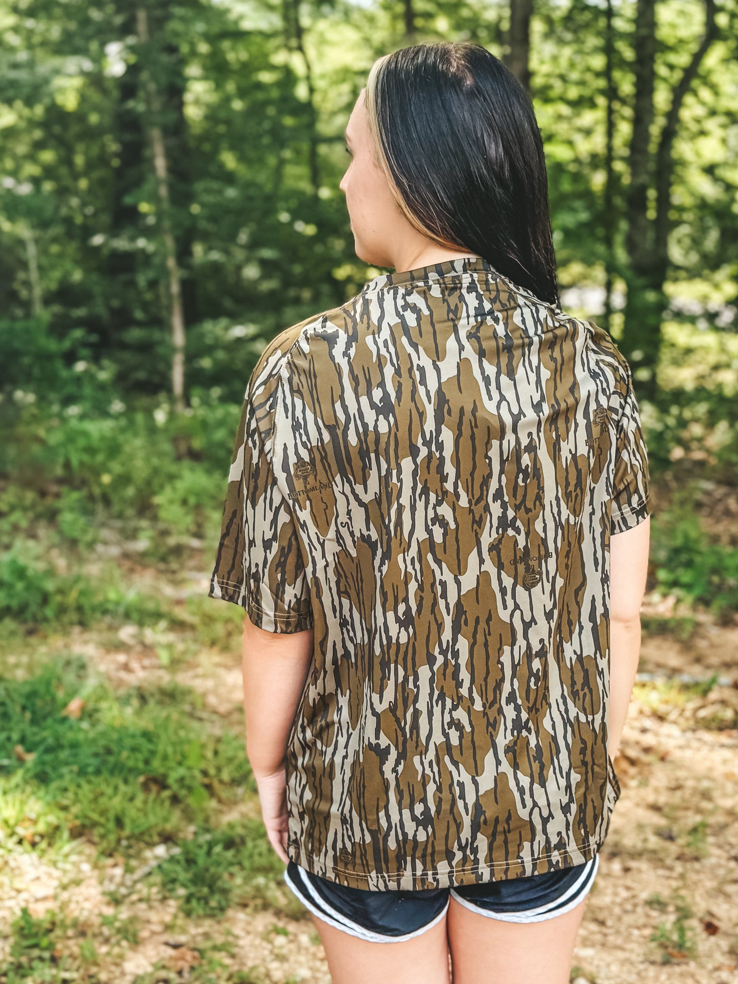 Mossy oak bottomland performance shirt