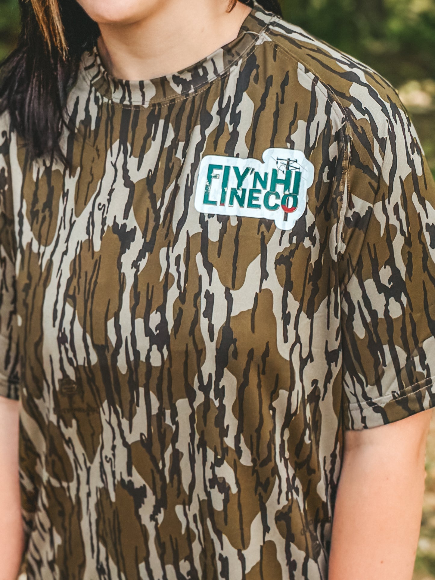 Mossy oak bottomland performance shirt