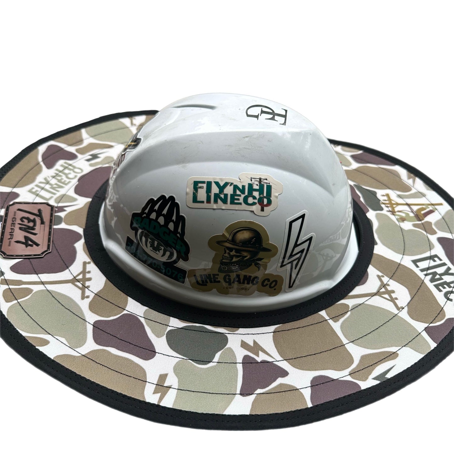 LineTrash Camo Sunshade