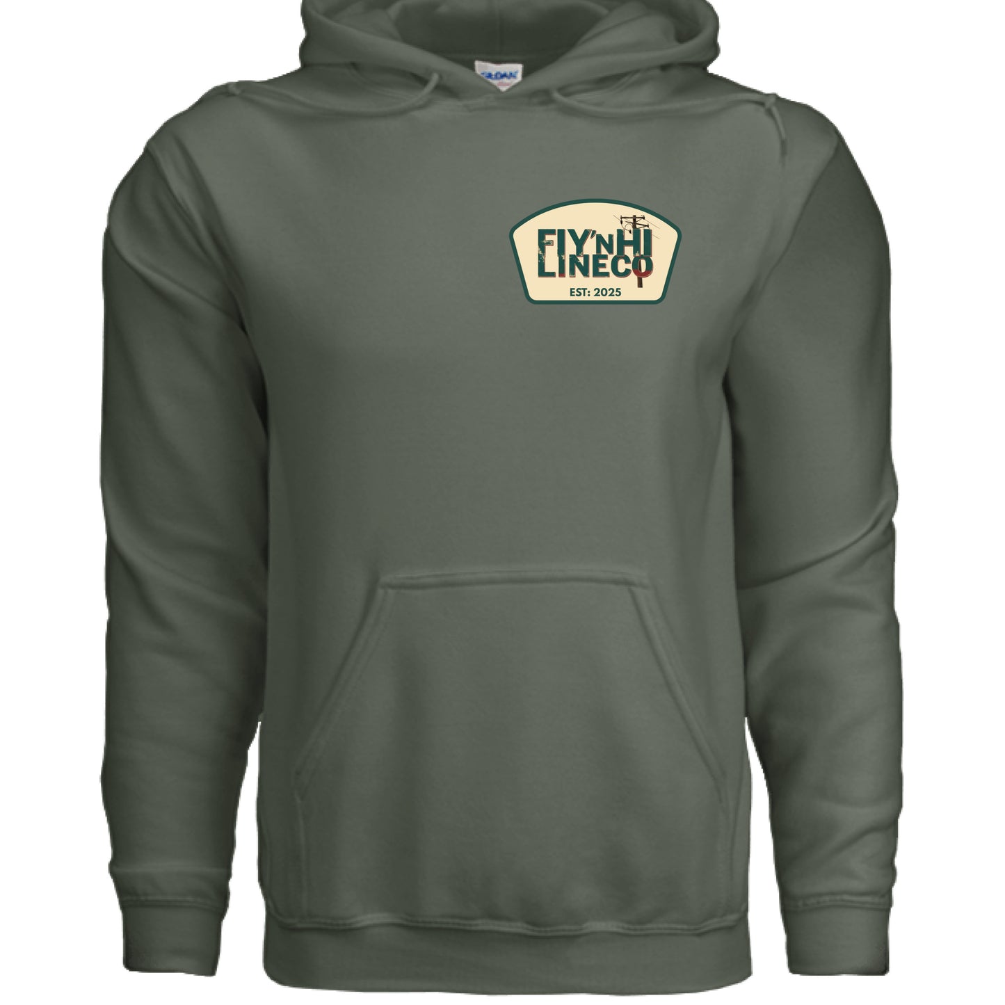 MILITARY GREEN - FRONT